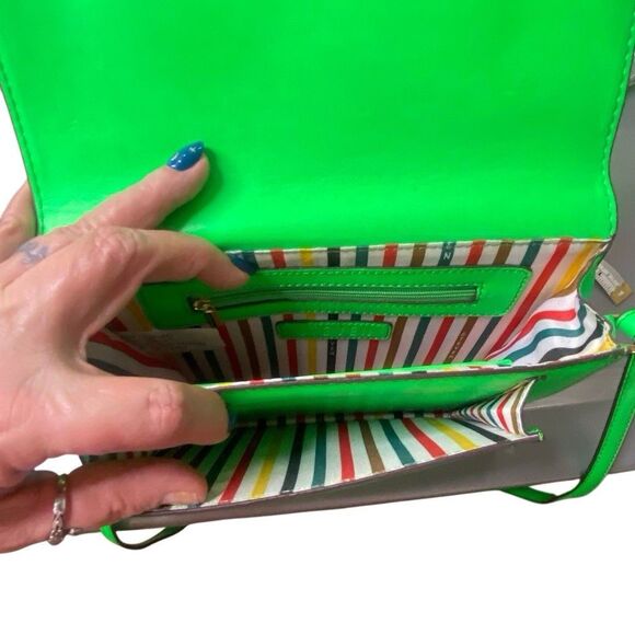 Steven By Steve Madden Neon Green Crossbody Bag - Picture 6 of 13